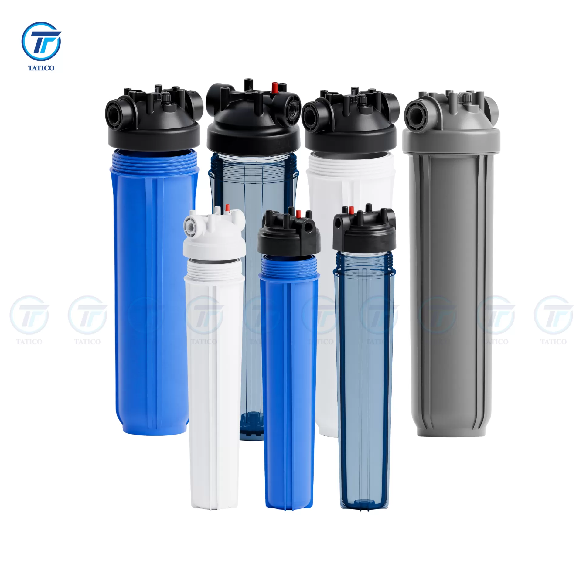 Cốc lọc nước 20 inch Tatico - Đa dạng màu sắc, mẫu mã